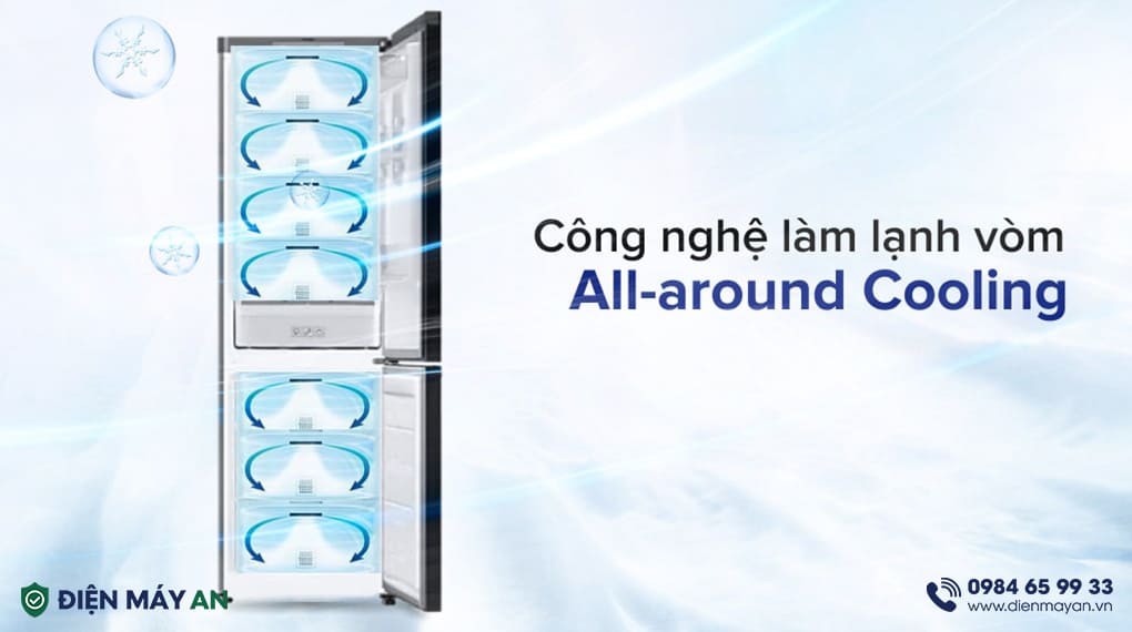 Tủ Lạnh Samsung Inverter 348 Lít Bespoke RT35CB56448CSV